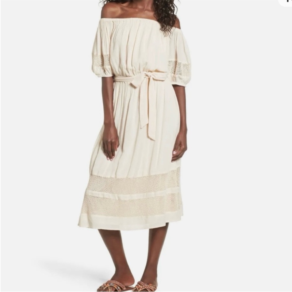 Tularosa Marty off the shoulder dress